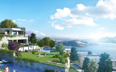 2 room apartment luxury apartments for sale in Bodrum, Turkey for 0  - listing #810307, 123 mt2, 3 bedrooms