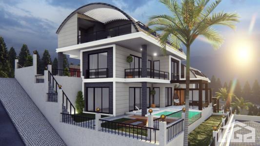 2 room house  for sale in Alanya, Turkey for Price on request - listing #1287044, 248 mt2, 1 bedrooms